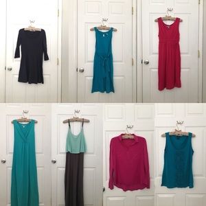 Maternity clothes lot (Old Navy, Ann Taylor, H&M)
